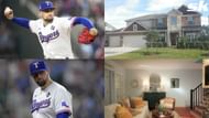 Top right: Nathan Eovaldi's home in Friendswood, Bottom right: Jordan Montgomery's South Carolina residence (Source: Realtor.com)